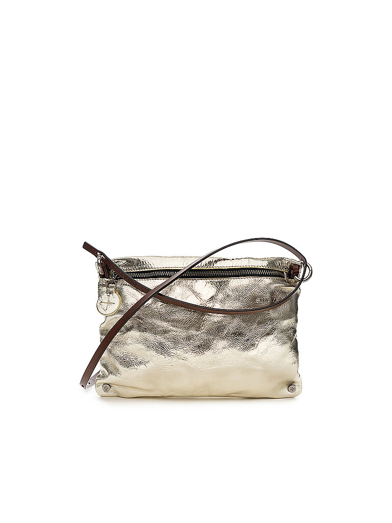 INA KENT Ledertasche - Umhängetasche MOONLIT Ed. 1 gold damen